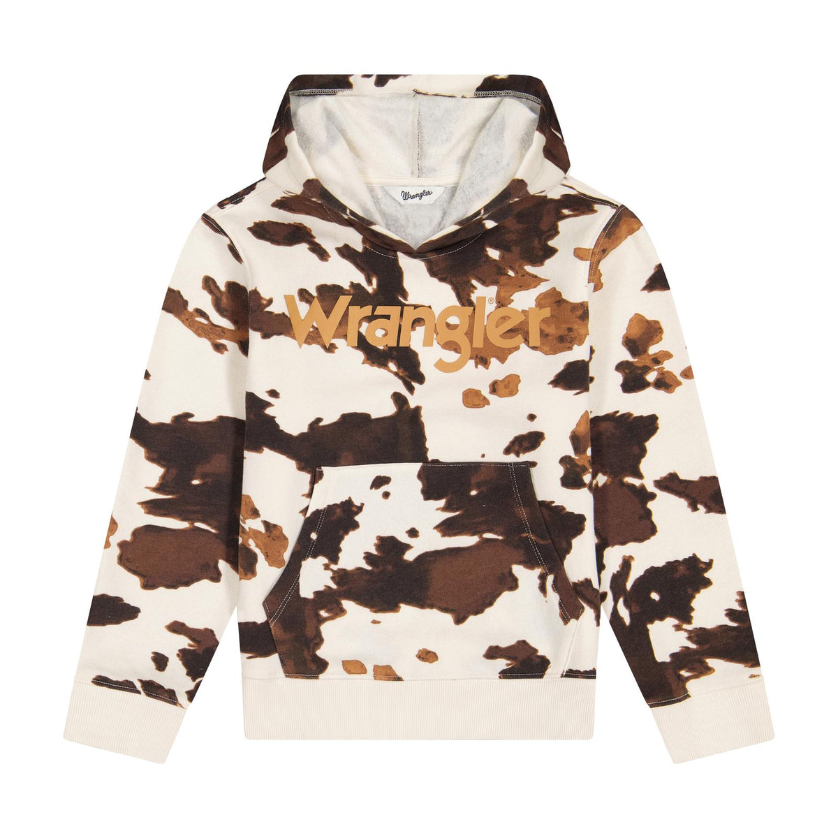 Wrangler Sweat à capuche brun fille
