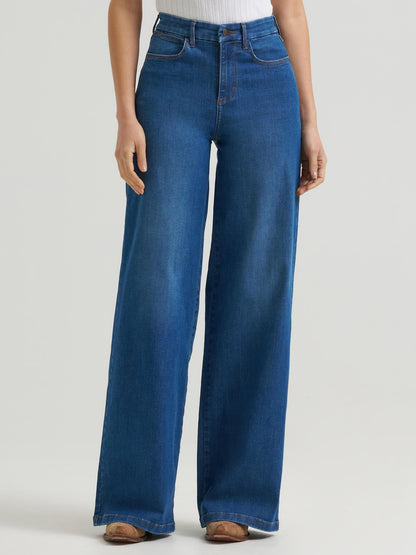 Wrangler® a fait un jean à jambes larges sur mesure - Vienne