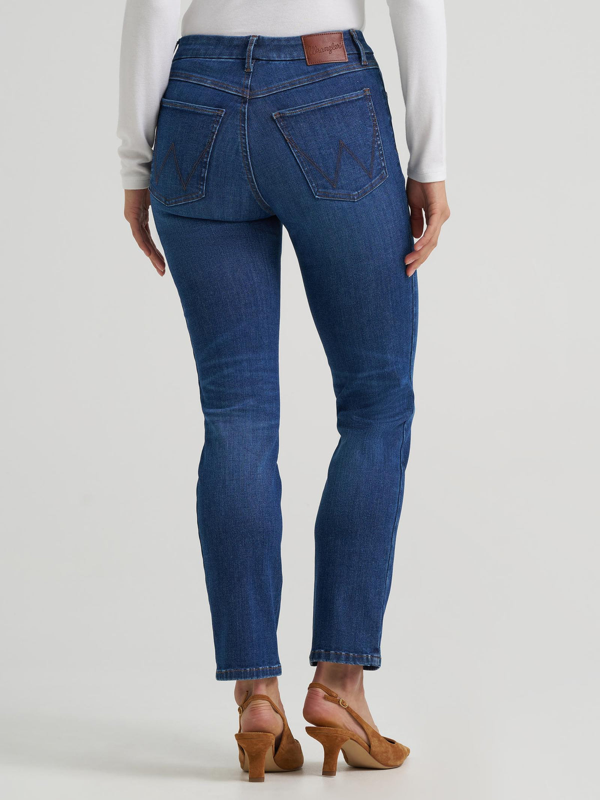 Wrangler® sur mesure en jean slim straight - Halle