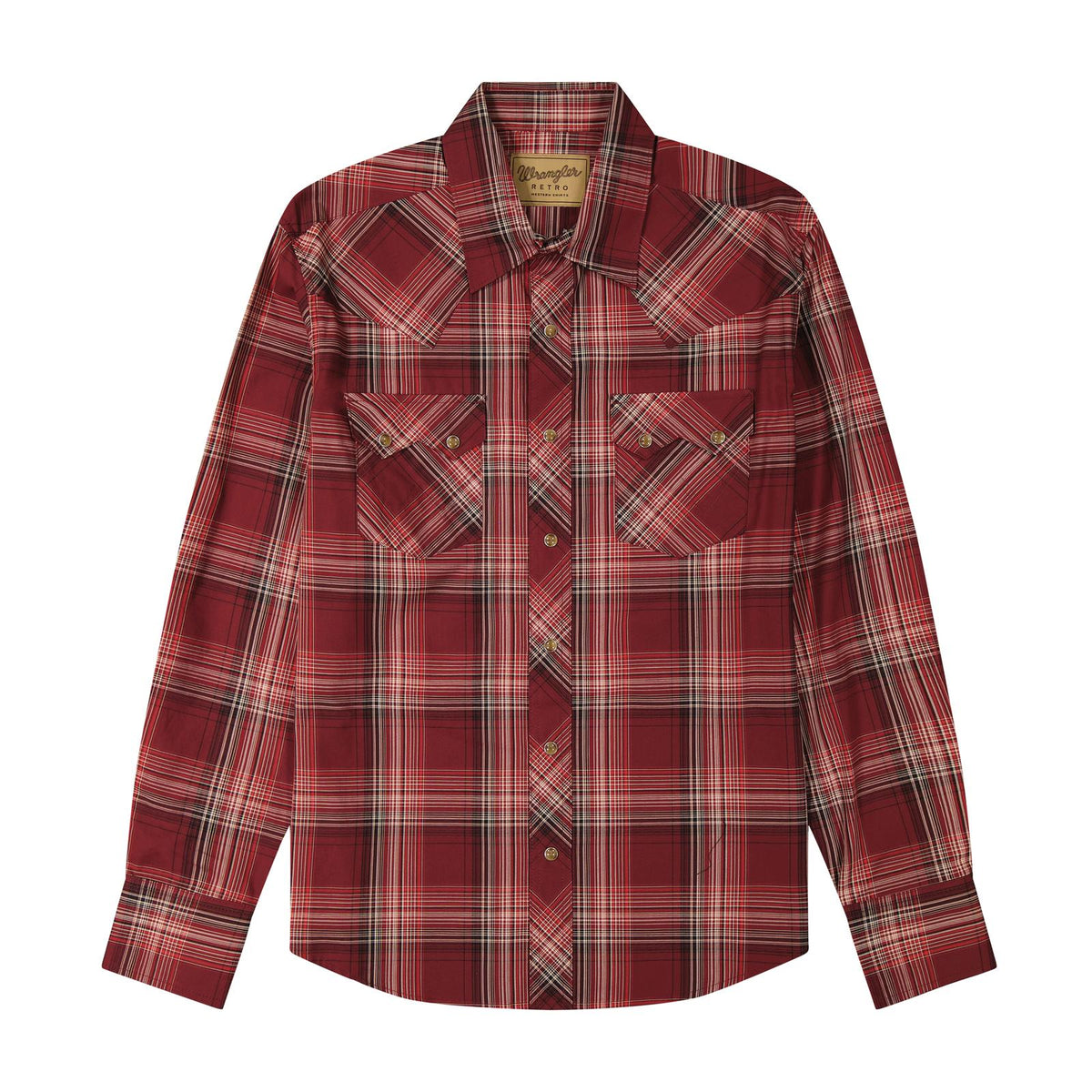 Wrangler chemise rétro® à manches longues Homme Rouge