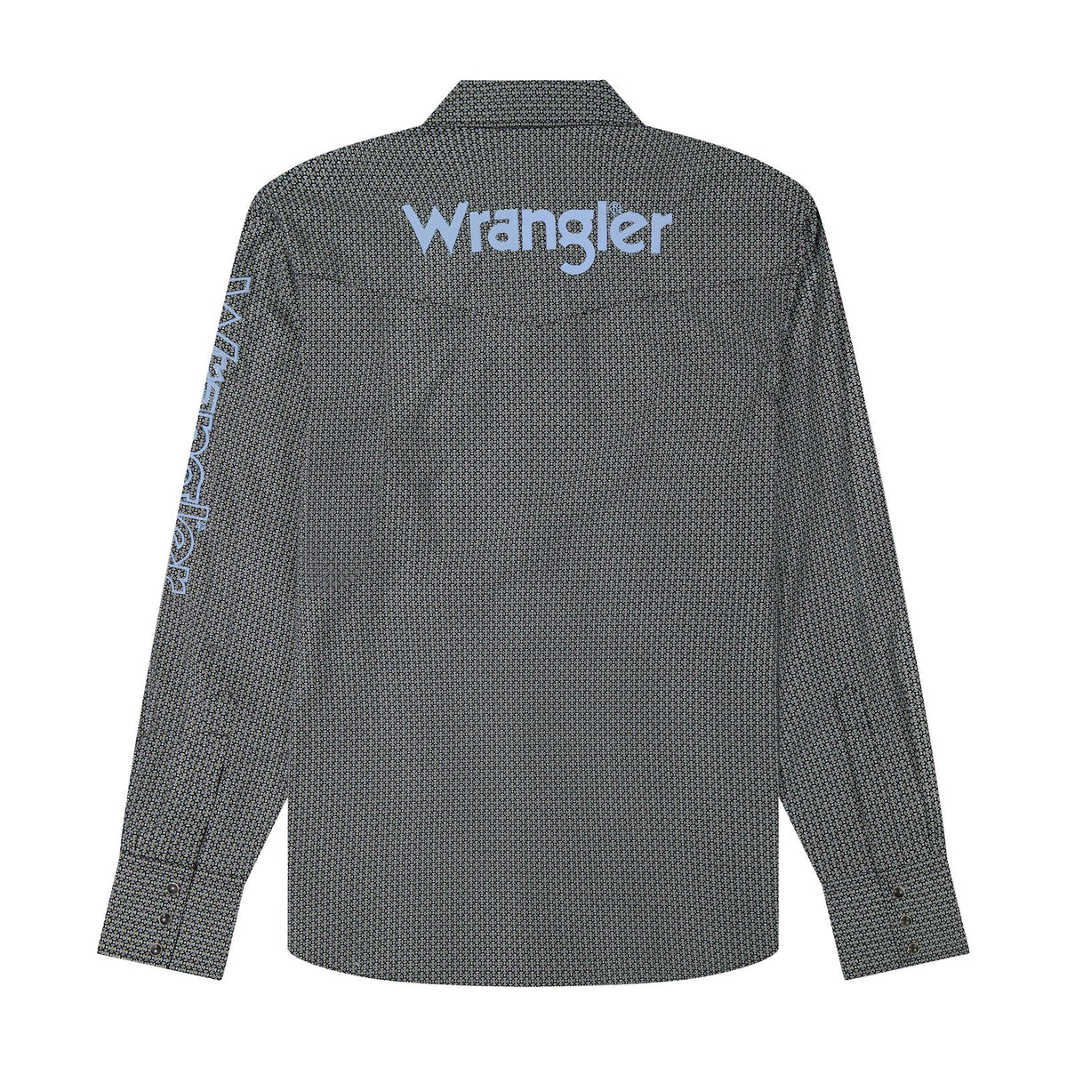 Wrangler® Chemise manche Longue -Coupe Classique -Boutons pressions -Noir