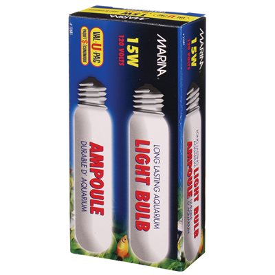 Ampoule Aq. Marina, Incolore,15 W ( 2)-V