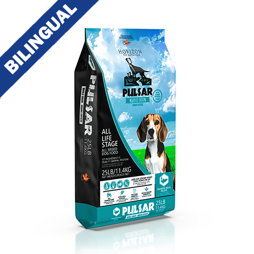 Horizon Pet Nutrition© Pulsar Grains Entiers Formule au Saumon pour chiens 11.4-kg