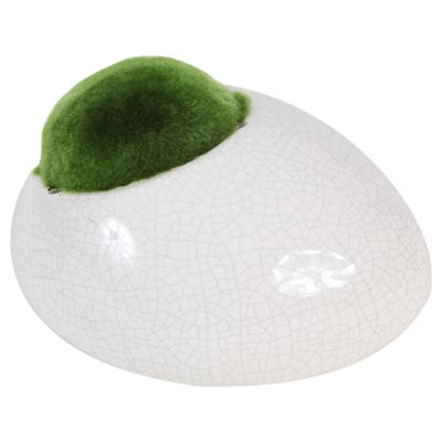 Fluval Ceramic Duck Stone W/Moss White, M