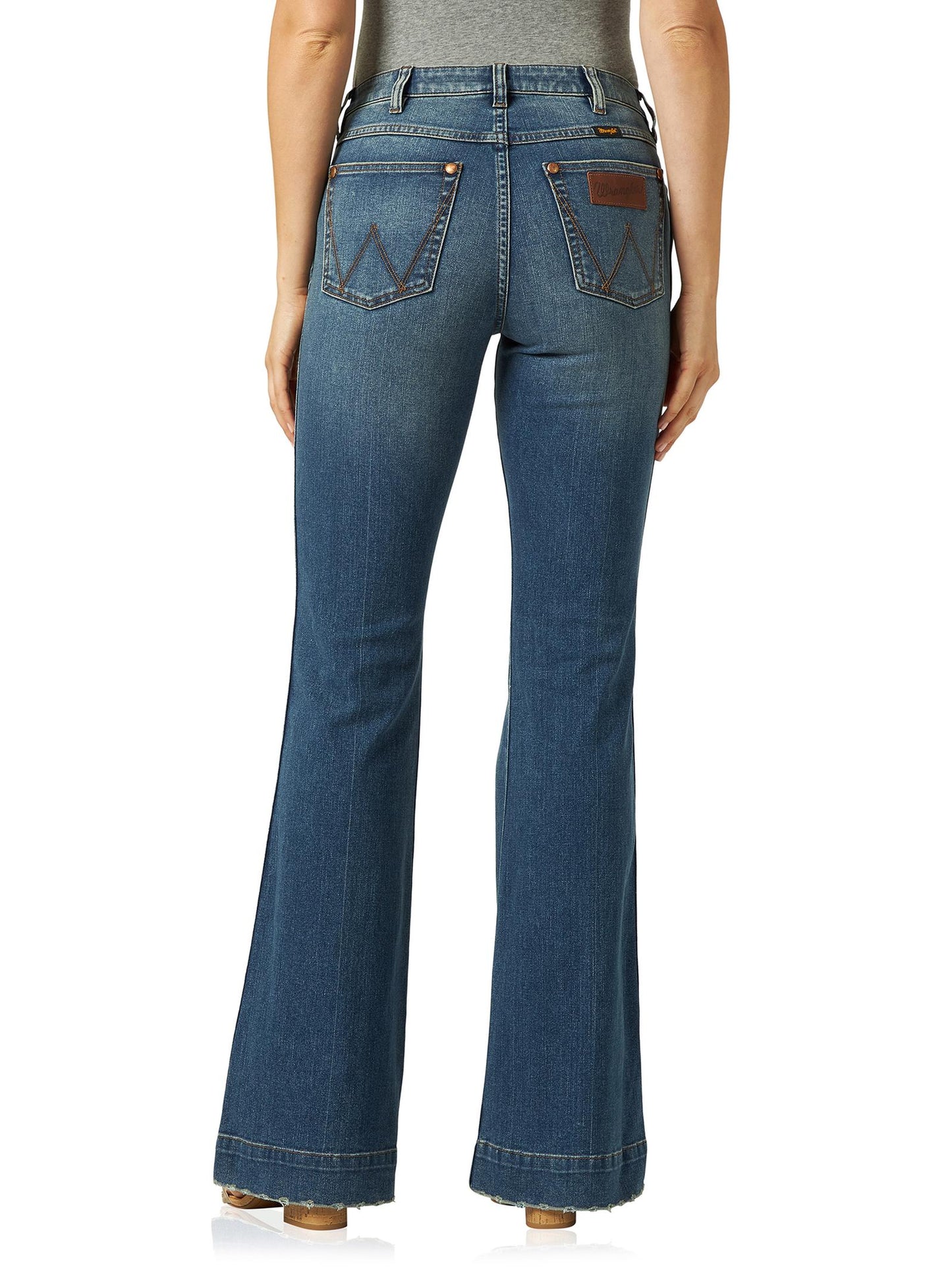 Wrangler Retro Premium Trouser Jean Taille Haute Shelby pour Femme