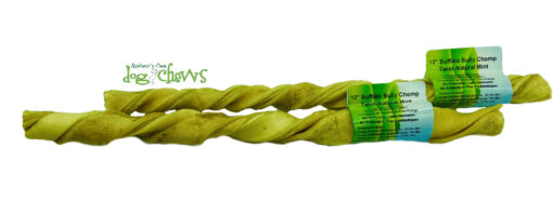 Nature's Own Twisted Mint Buffalo Bully Chomp (30 cm)