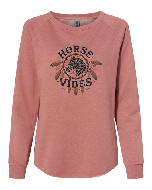 Horse Vibes Crewneck Rêveuse Pour Femme