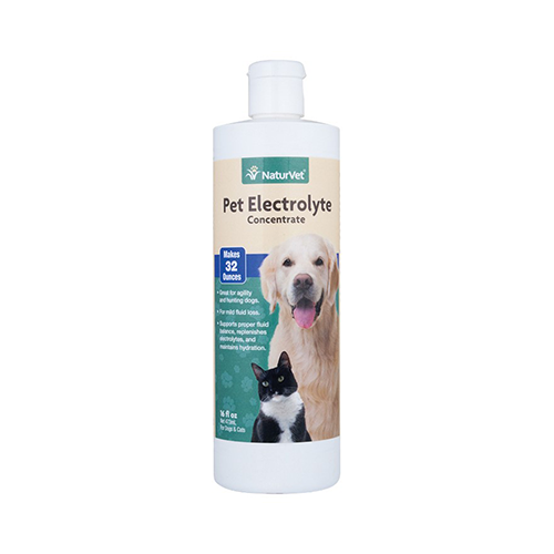 NaturVet® Électrolytes pour chiens et chats 16-oz