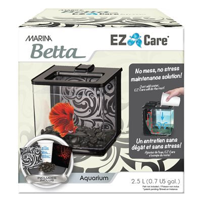 Marina Pour Betta Aquarium Ez Care Noir