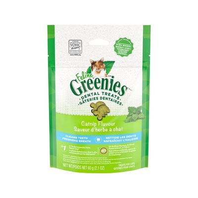 Greenies Feline Dentaire Herbe A Chat 2.1Oz