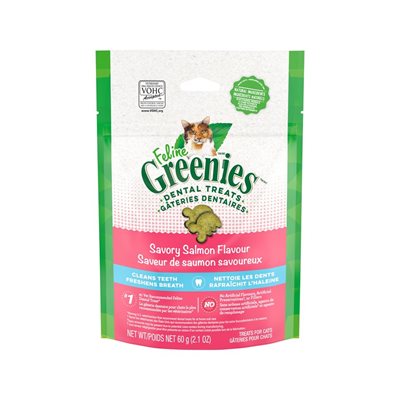 Greenies Feline Dentaire Saumon 2.1Oz