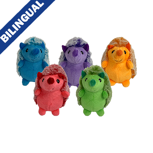 Jouet pour chien Multipet™ Minipet – Hérissons assortis 10 cm