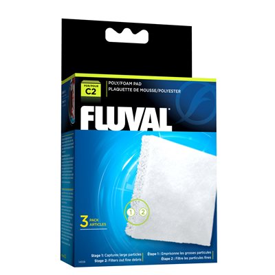 Blocs de polyester/mousse pour filtre à moteur Fluval C2