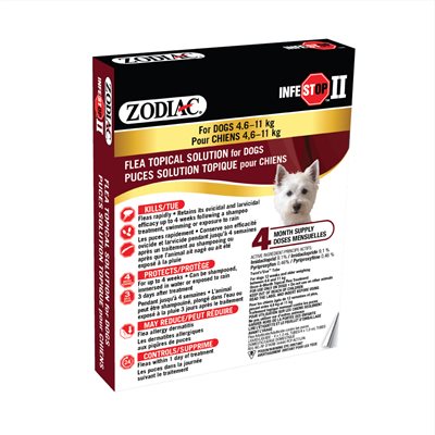 Zodiac Infestop Adulticide Dogs 4,6Kg-11Kg