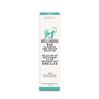 Wellmark Solution de Nettoyage et de Séchage des Oreilles 237 ml