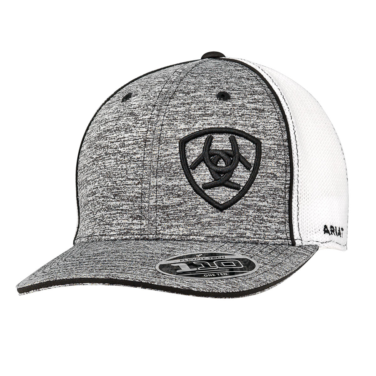 Ariat Casquette FlexFit 110 pour Homme Noir Chiné