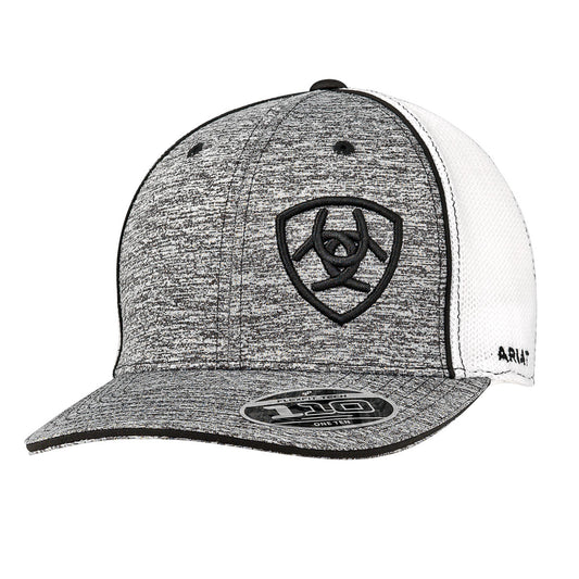 Ariat Casquette FlexFit 110 pour Homme Noir Chiné