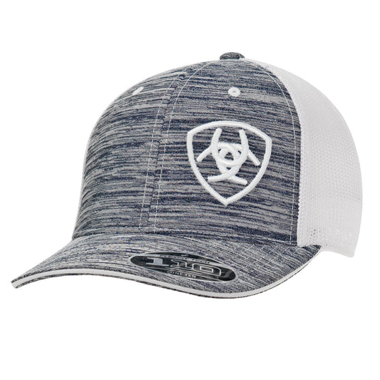 Ariat Casquette FlexFit 110 pour Homme Blanc Chiné