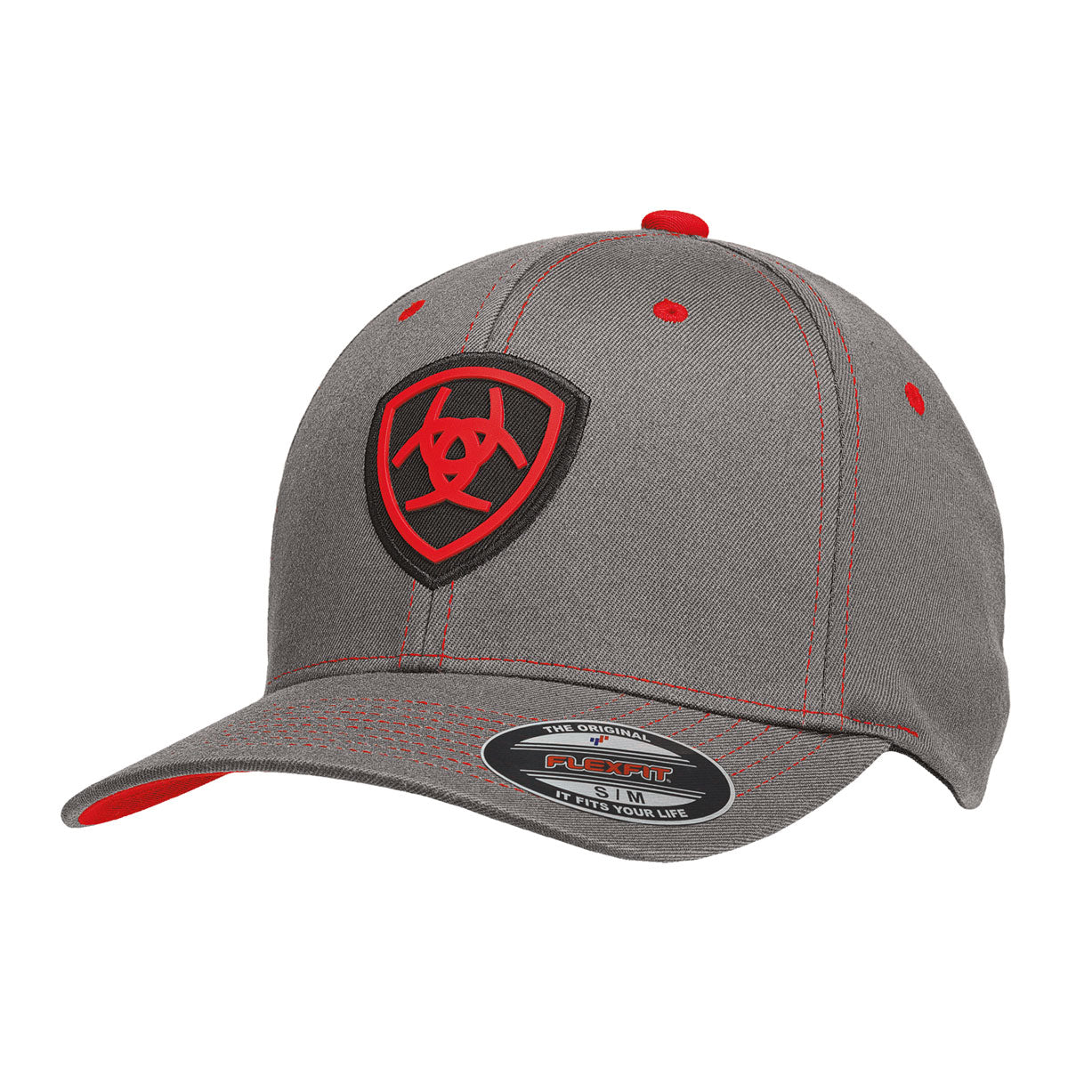 Ariat Casquette FlexFit pour Homme Gris