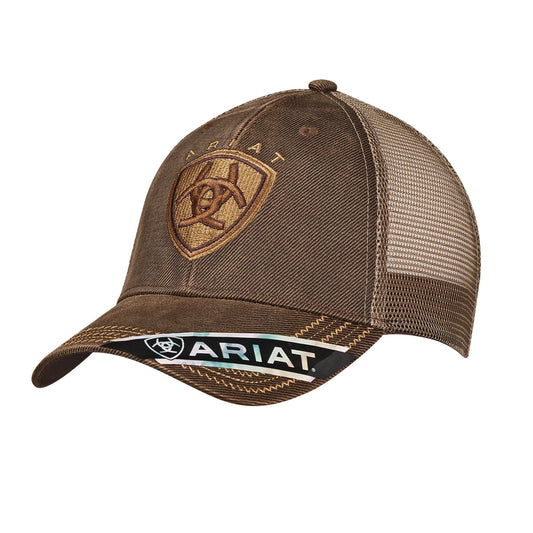 Ariat casquette Voilskin Mesh pour Homme Brun