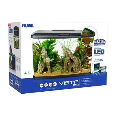 Aquarium Équipé Vista Fluval Eau Douce 87 L (23 Gal)