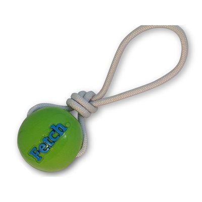 Planet Dog Chien Orbee Balle Fetch/Corde Vert