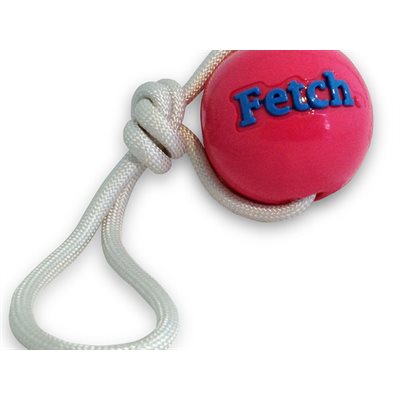 Planet Dog Chien Orbee Balle Fetch/Corde Rose