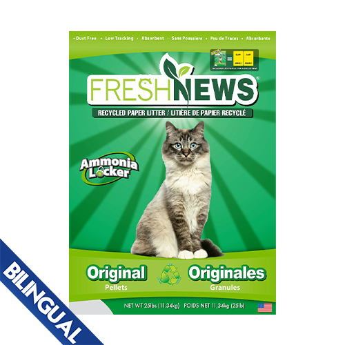 Litière de papier Fresh News 25Lbs