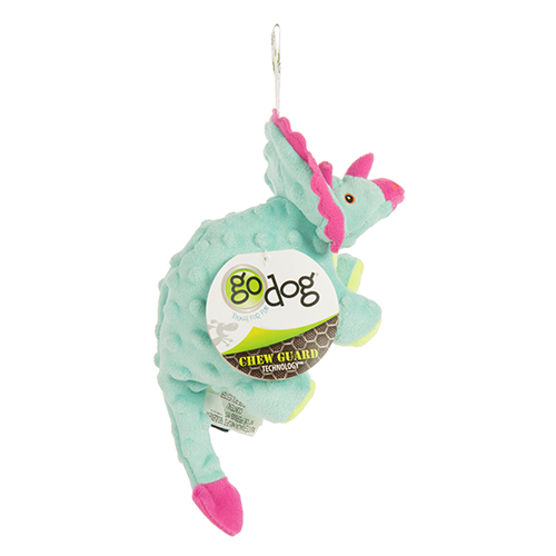Jouet pour chien goDog™ Dinos – Frills le tricératops, petit format