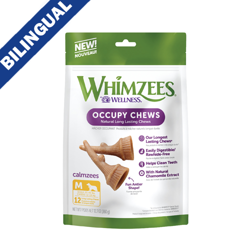WHIMZEES® – Friandise Dentaire Naturelle pour Chien Moyen(12Pc)