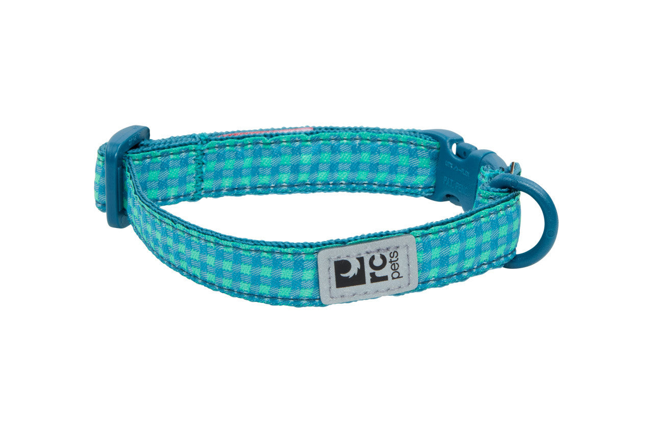 Rc Pets collier pour chat à dégagement rapide Green Gingham