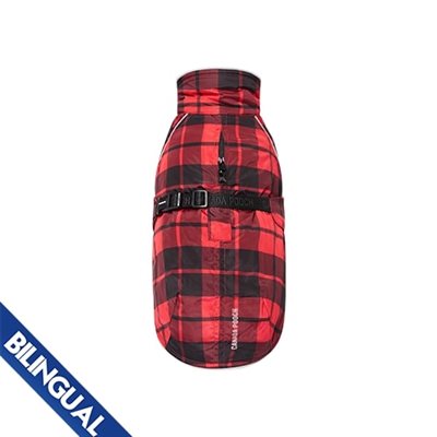 Canada Pooch The Expedition Coat 2.0 Red Plaid