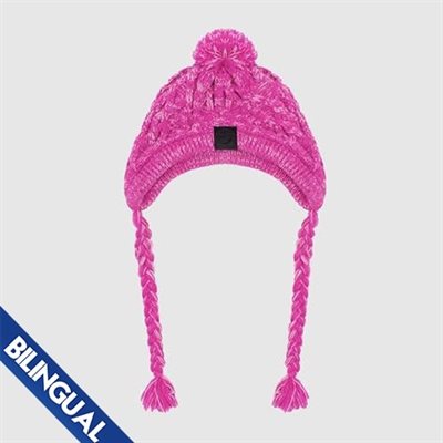 Canada Pooch Polar Pom Pom Hat Rose