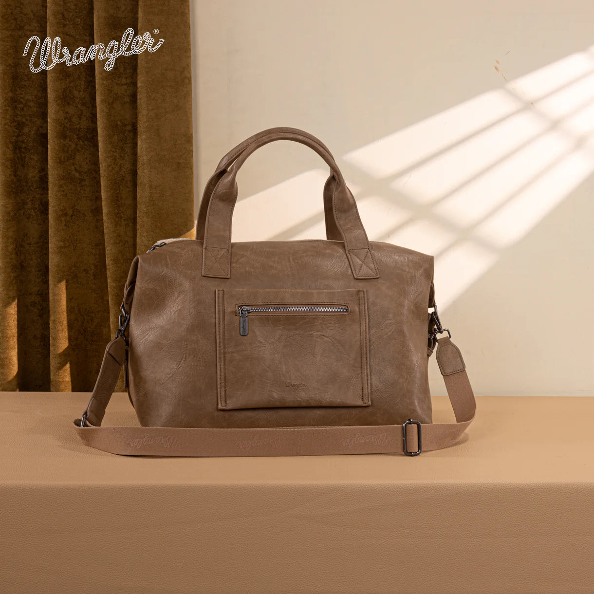 Sac de voyage Wrangler à imprimé sud-ouest- Kaki