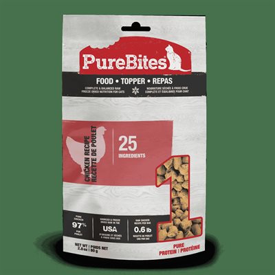 Purebites Chat Repas Poulet Topper 2.8 Oz