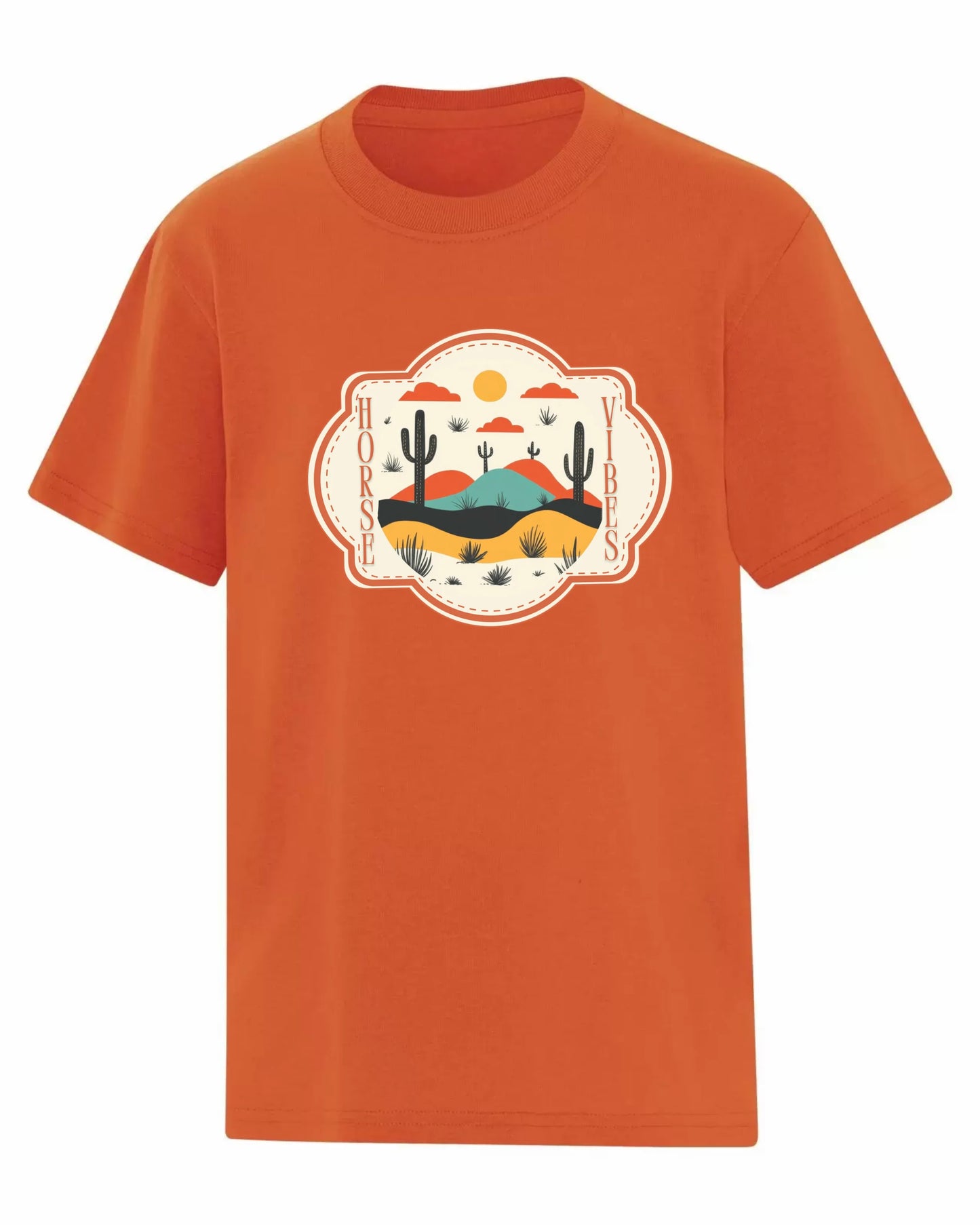 Horse Vibes  T-shirt Cactus