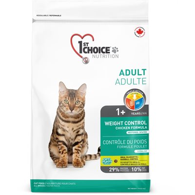 1St Choice Chat Controle Du Poids 2.72Kg