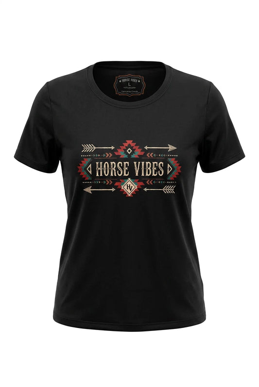 Horse Vibes T-shirt Femme Nomade