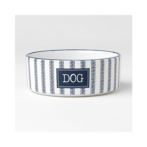 Petrageous Country Blue Dog 5'' blanc et Marine 2 tasses
