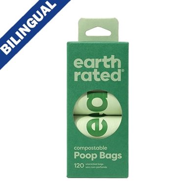 Erpb Eco-Friendly Compostable Bags 120Ct
