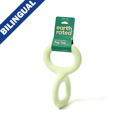 earth rated® Jouet à tirer de type "Tug" - Grand, pour chiens