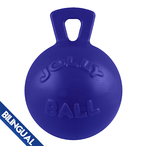 Jolly Pets© Tug-N-Toss – Balle à tirer et lancer couleur assortie