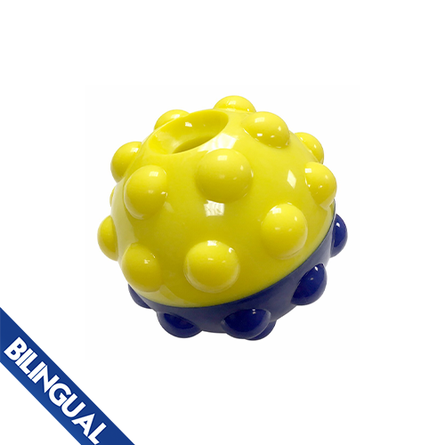 foufouBRANDS™ fouFIT™ Bumper Treat Ball – Balle distributrice de friandises pour chiens 5"