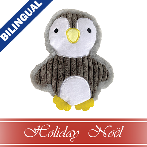 foufouBRANDS™ fouFIT™ HOLIDAY Corduroy Pals Pingouin