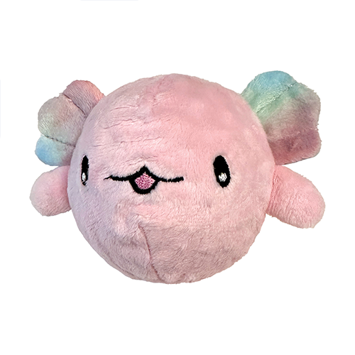 foufouBRANDS™ fouFIT™ Fuzzy Wuzzy Axolotl Petit Jouet pour Chien 3" (7,6 cm)