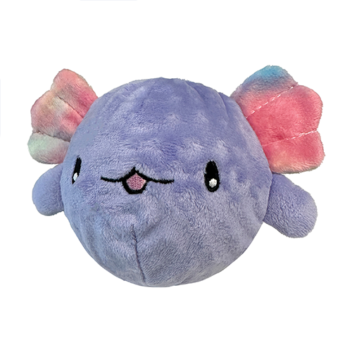 foufouBRANDS™ fouFIT™ Fuzzy Wuzzy Axolotl Grand Jouet pour Chien 5" (12,7 cm)