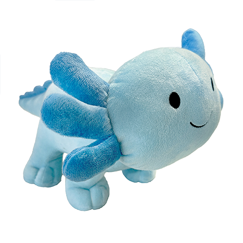 foufouBRANDS™ fouFIT™ Peluche Axolotl – Grand format 36 cm (14") – Jouet pour chien
