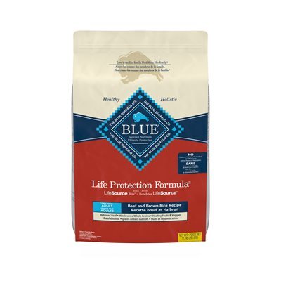 Blue Life Protection Chien Grande Race Boeuf 26Lbs