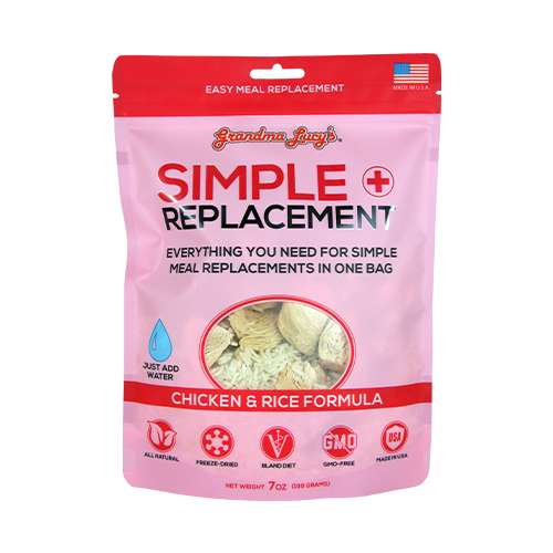 Grandma Lucy's® Simple Repas de remplacement doux pour l'estomac Poulet Et riz 7 oz