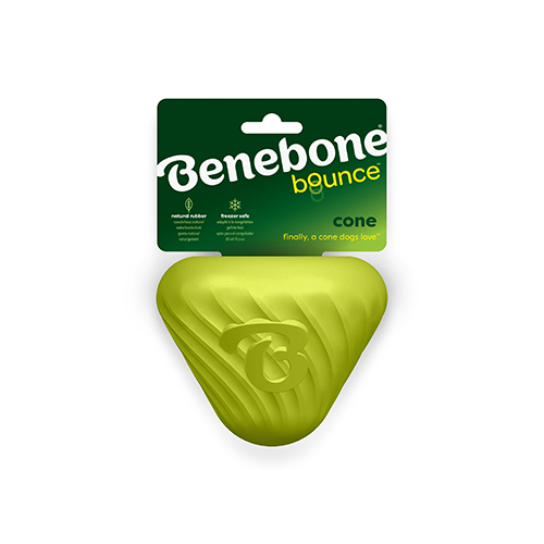 Jouet pour chien Benebone® Bounce™ – Cône en caoutchouc